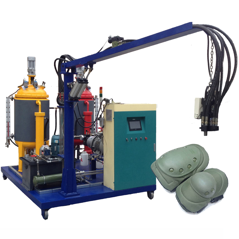 Self Cleaning Filter Knee Pad Isocyanate Pu Casting Machine